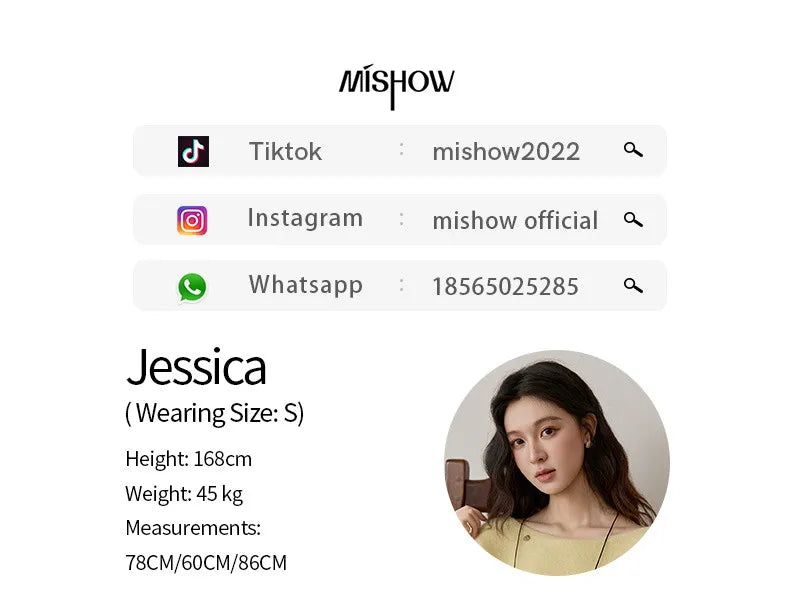 MISHOW Women's Solid Knitted Sweater 2025 Autumn Winter Boat Neck Lantern Sleeve Loose Sweater Soft Warm Pullover Top MXE94Z2984