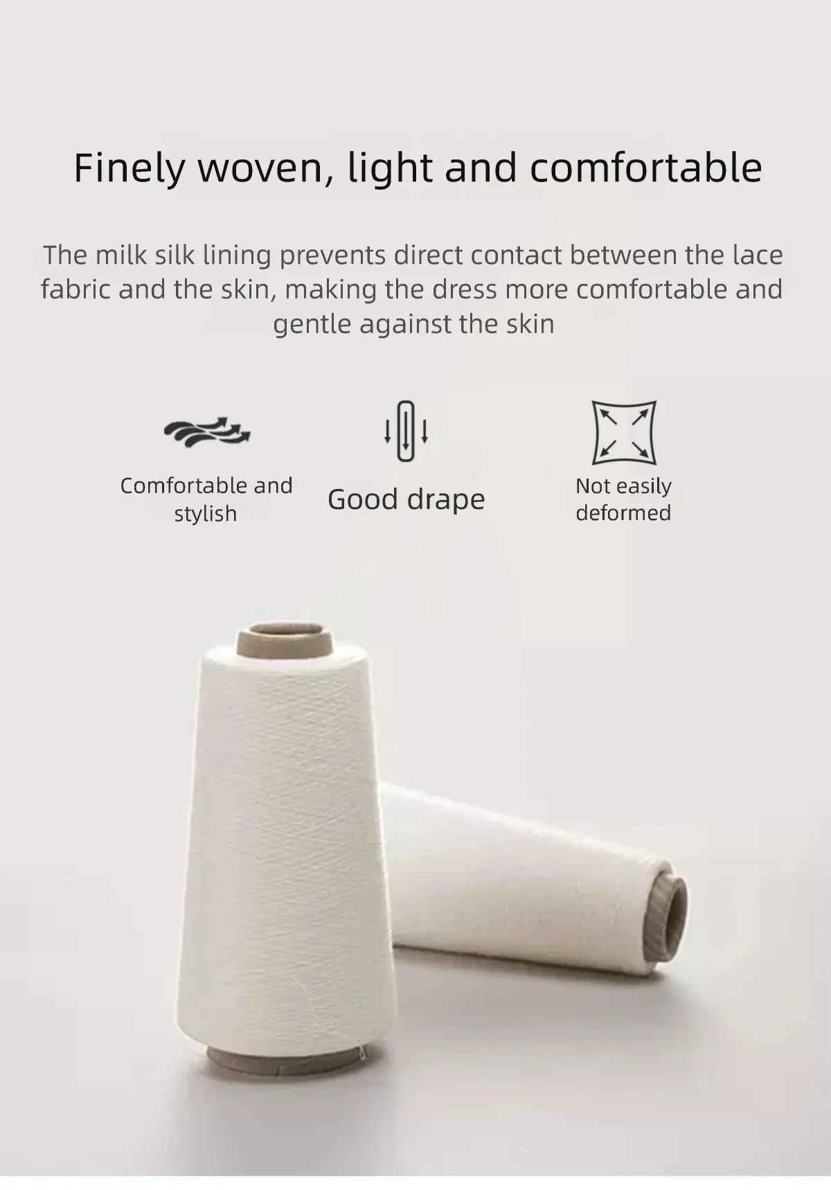 MISHOW Women's Beige Apricot Lace Midi Skirt 2026 Spring High Waist Flowy A-Line Skirts Irregular Romantic Skirt MXF108B0768