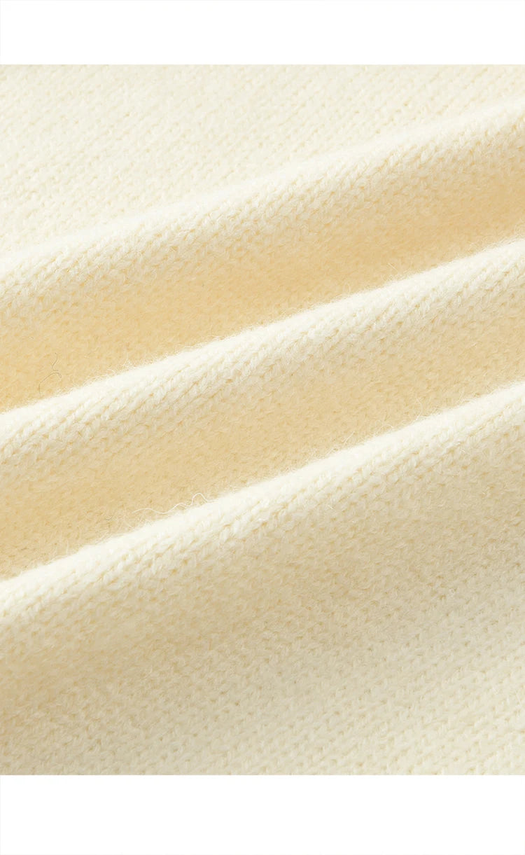 MISHOW Simple Knitted Cardigan Women V-Neck Single Breasted Bow Sweater Jacket Elegant French Long Sleeve Knitted Top MXD34Z0938