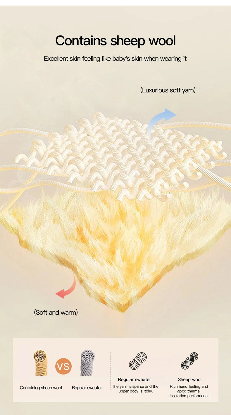 MISHOW Women's Wool Blend Knitted Top 2025 Autumn French Slim Scoop Neck with Draped Tie Soft Solid Pullover Top MXE42Z1322