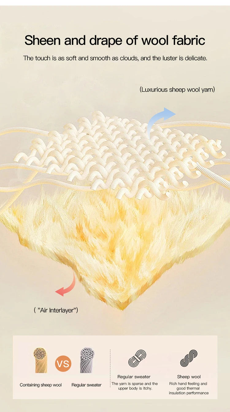 MISHOW Plaid Double-faced Wool Coat Women 2025 Winter Retro Lapel Single Buckle Loose Mid-length Coat Woman Clothes MXE89W0898