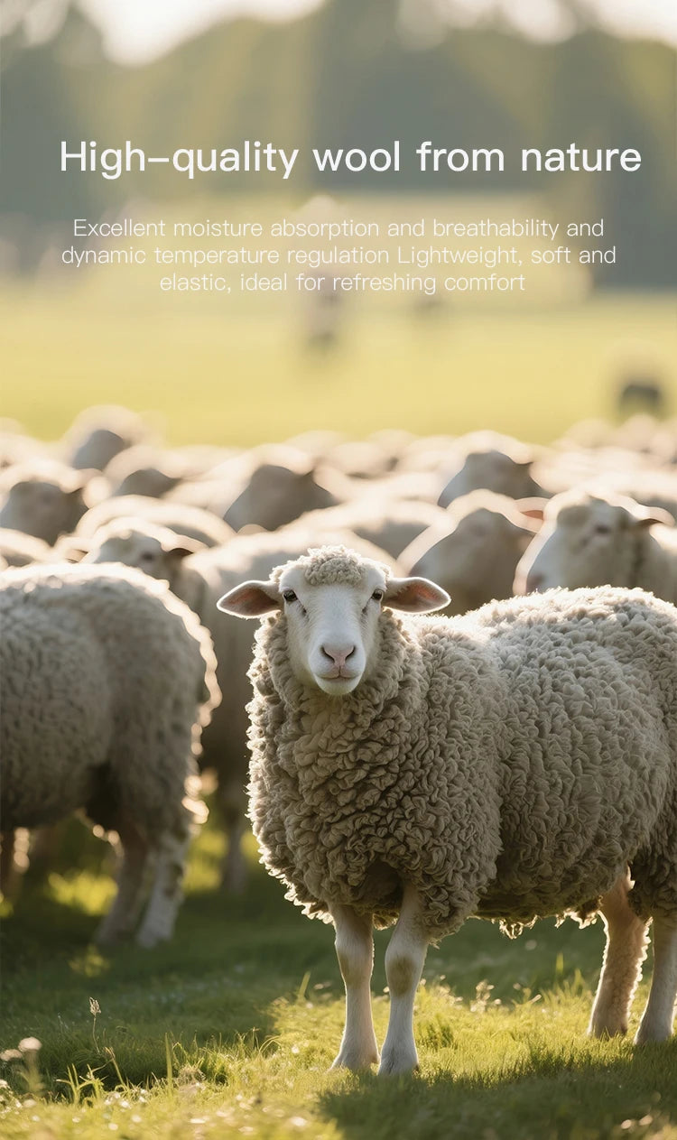 MISHOW Sheep Wool Knitted T-shirt for Women 2025 Summer New Button O-Neck Short Sleeve Blue Top Female Clothing MXE34Z1262