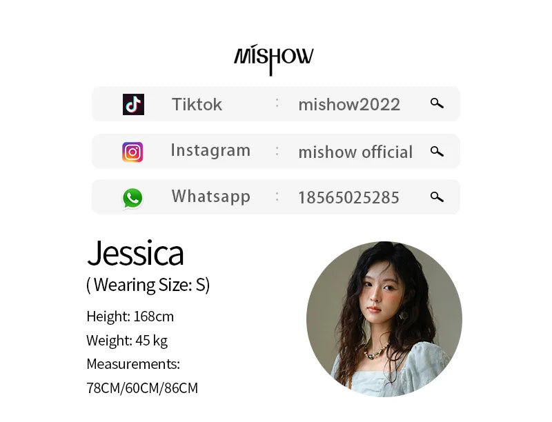 MISHOW Fashion Embroidery A-line Dress for Women 2025 Summer Puff Sleeve Square Neck Vacation Dresses Female Clothing MXE34L2265