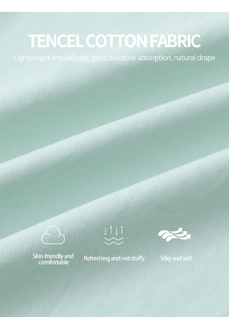 MISHOW Light Green Bubble Sleeve Shirt for Women Summer 2025 Lapel Collar Irregular Button Shirts Cotton Commuter Top MXE34C0788