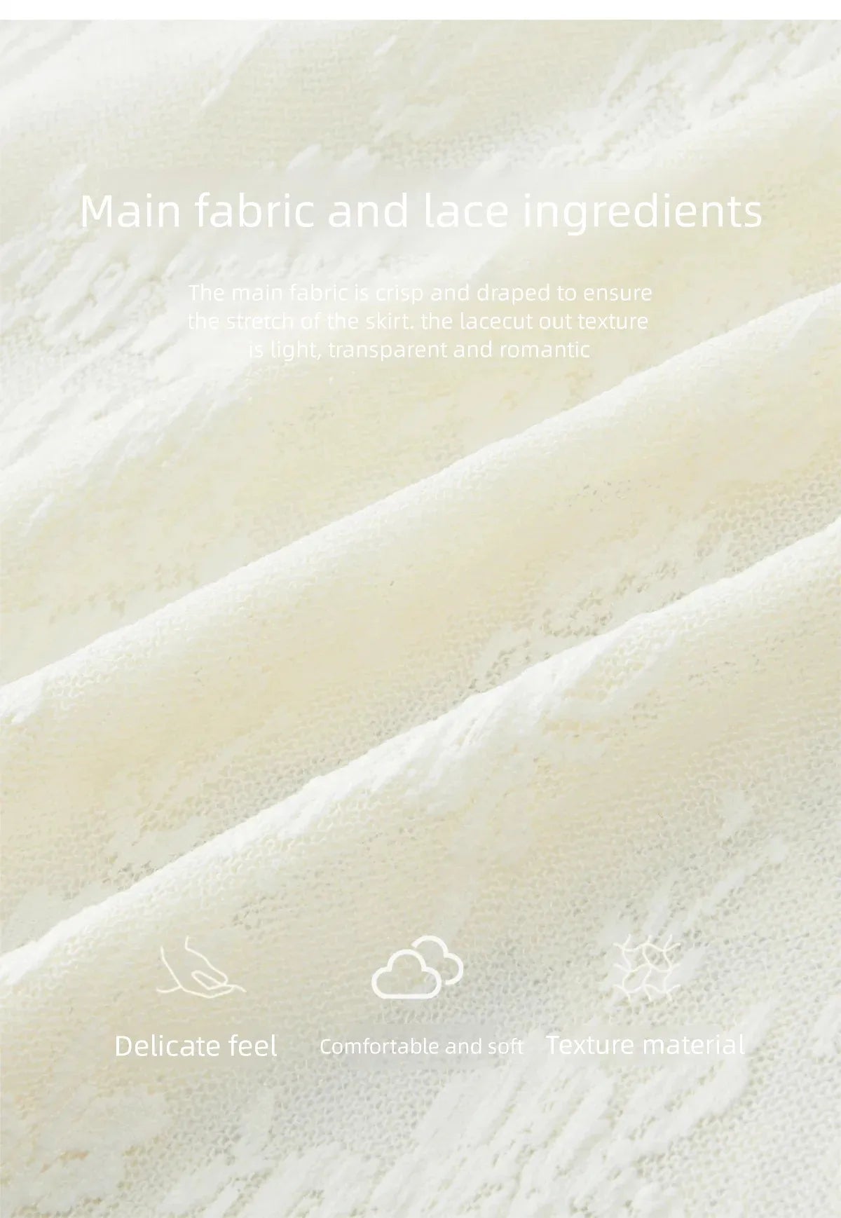 MISHOW Women's Cream Lace Maxi Skirt 2026 Spring Summer Floral Embroidery Tiered Ruffled High Waist Casual Long Skirt MXF11B2462