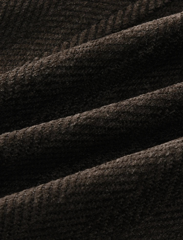 MISHOW Fragrant Jacket Rear Hem Slit Skirt Separately 2024 Winter Lapel Jackets Splicing Contrasting Leather Skirts MXD43W0444