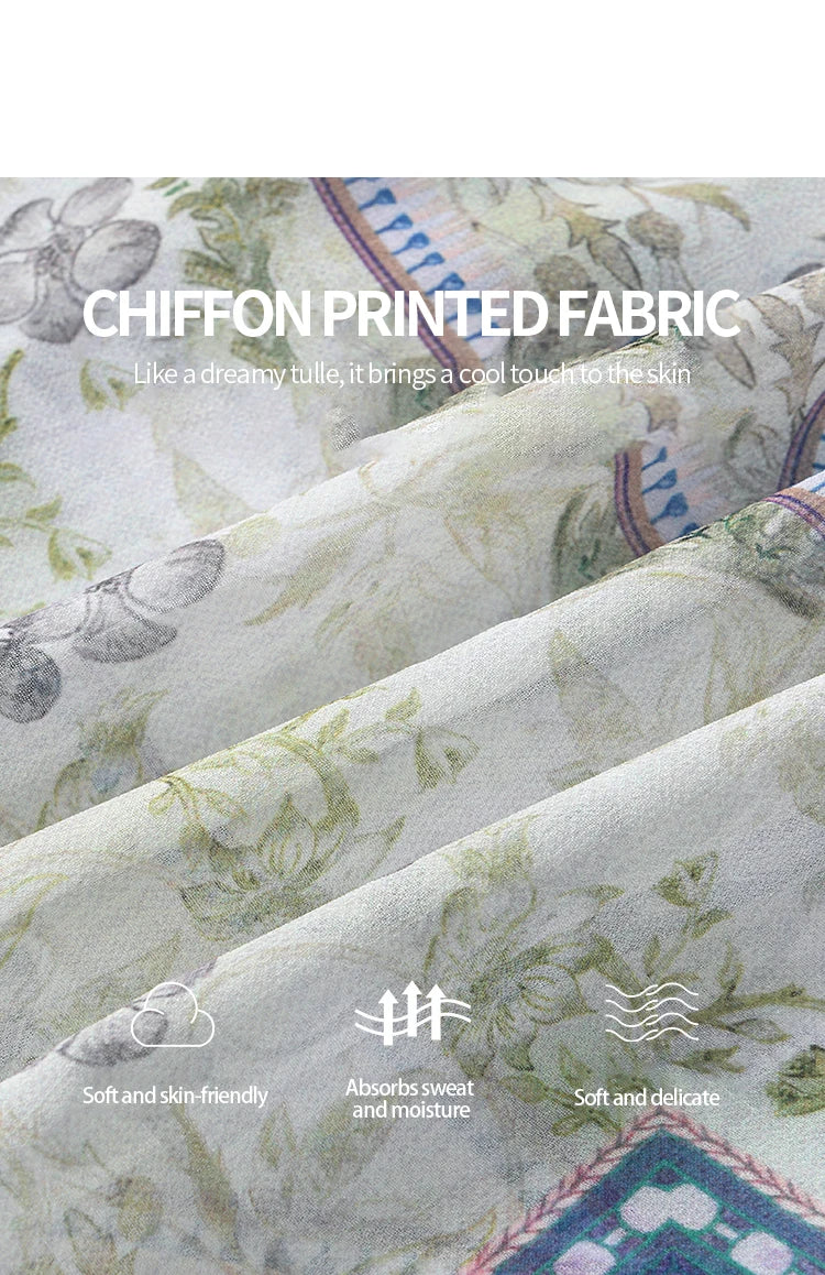 MISHOW Holiday Summer Camisole Tops Women 2025 Plaid Ruffled Layer Chiffon Floral Slimming Top Woman New Fashion MXE33X1803