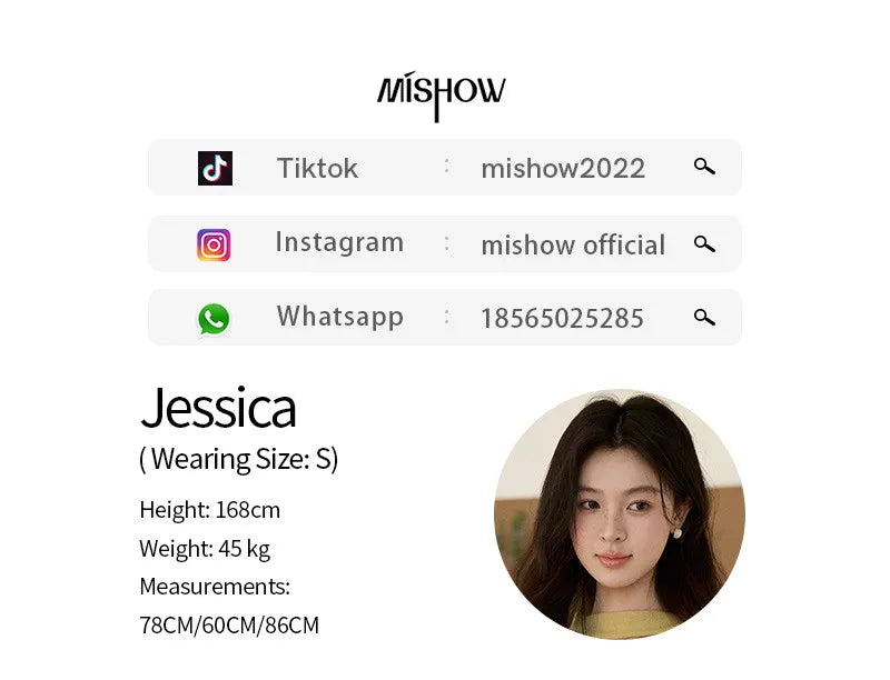 MISHOW Women's Yellow Splicing Lace Long Sleeve Knitted Top Spring Ribbon Draped Collar Casual Slim Thin Sweater MXF108Z1030