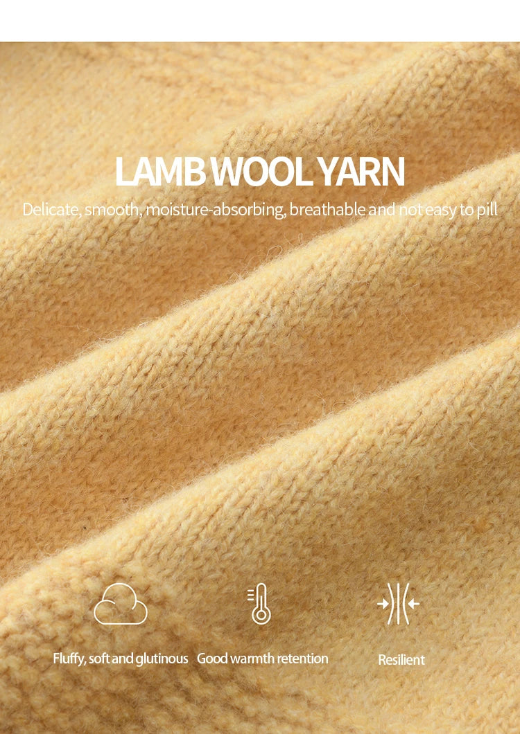 MISHOW Cardigan Women 2025 Autumn Winter Fashion Fuuny Pineapple Jacquard Round Neck Single-breasted Sweater Woman MXE87Z2752